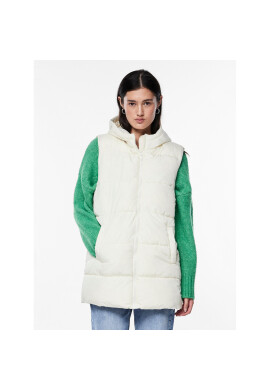 Pieces Елек 17115628 Екрю Regular Fit - Pepit.bg