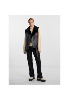Pieces Елек 17144840 Черен Regular Fit - Pepit.bg