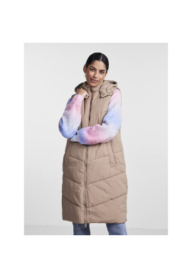 Pieces Елек Jamilla 17131106 Бежов Regular Fit - Pepit.bg