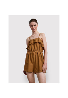 Pieces Гащеризон Sunna 17126574 Кафяв Regular Fit - Pepit.bg