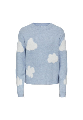 Pieces KIDS Пуловер Ana 17130094 Син Regular Fit - Pepit.bg
