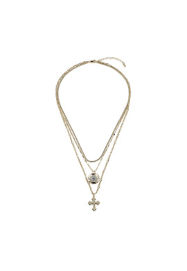Pieces Колие Pcbella 17135112 Златист - Pepit.bg