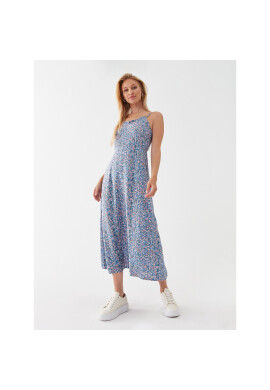 Pieces Лятна рокля Nya 17135286 Син Regular Fit - Pepit.bg