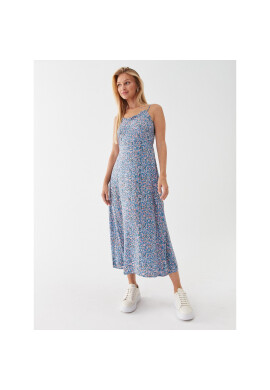 Pieces Лятна рокля Nya 17135286 Син Regular Fit - Pepit.bg