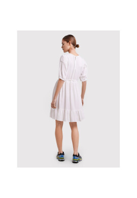 Pieces Лятна рокля Viol 17123751 Бял Regular Fit - Pepit.bg