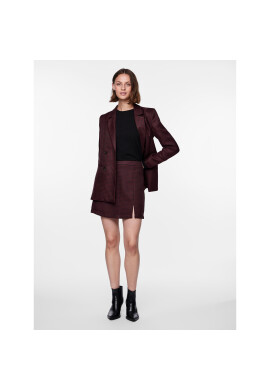 Pieces Мини пола 17142933 Бордо Regular Fit - Pepit.bg