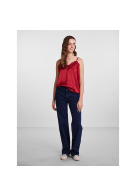 Pieces Пижама 17142952 Червен Regular Fit - Pepit.bg
