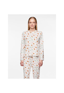 Pieces Пижама 17147221 Бял Regular Fit - Pepit.bg