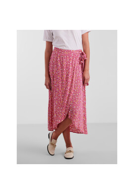 Pieces Миди пола 17133697 Виолетов Regular Fit - Pepit.bg