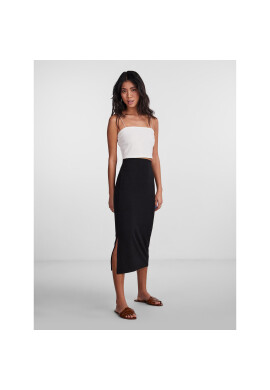 Pieces Пола тип молив 17101527 Черен Slim Fit - Pepit.bg