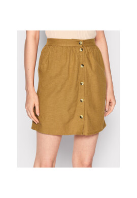 Pieces Пола тип трапец Sunna 17126577 Кафяв Regular Fit - Pepit.bg
