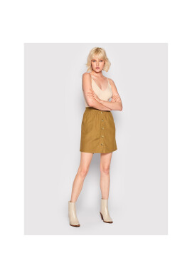 Pieces Пола тип трапец Sunna 17126577 Кафяв Regular Fit - Pepit.bg