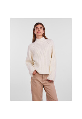 Pieces Поло 17128212 Екрю Regular Fit - Pepit.bg