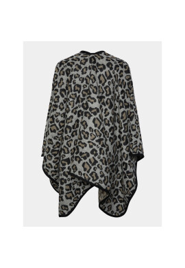 Pieces Пончо 17142175 Кафяв Regular Fit - Pepit.bg