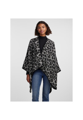 Pieces Пончо 17142175 Сив Regular Fit - Pepit.bg