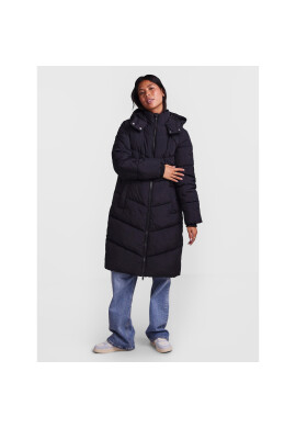Pieces Пухено яке Jamilla 17126619 Черен Oversize - Pepit.bg