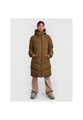 Pieces Пухено яке Jamilla 17126619 Зелен Oversize - Pepit.bg