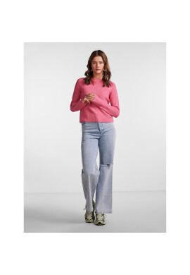 Pieces Пуловер 17098262 Розов Regular Fit - Pepit.bg
