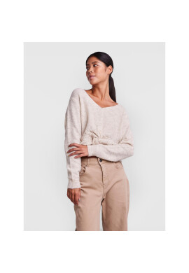 Pieces Пуловер Noa 17127818 Бежов Regular Fit - Pepit.bg