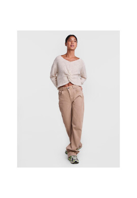 Pieces Пуловер Noa 17127818 Бежов Regular Fit - Pepit.bg