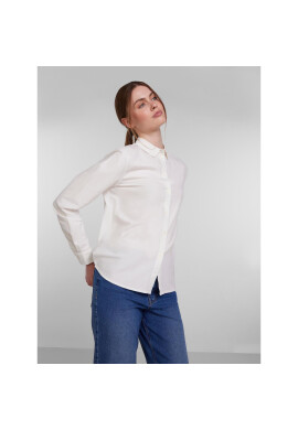 Pieces Риза Irena 17087952 Бял Regular Fit - Pepit.bg