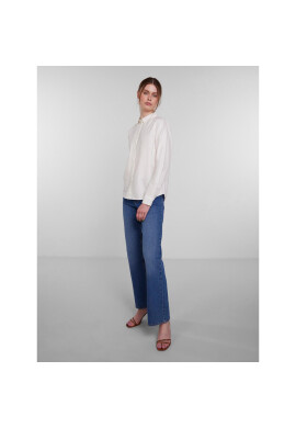 Pieces Риза Irena 17087952 Бял Regular Fit - Pepit.bg