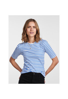 Pieces Тишърт 17133700 Син Slim Fit - Pepit.bg
