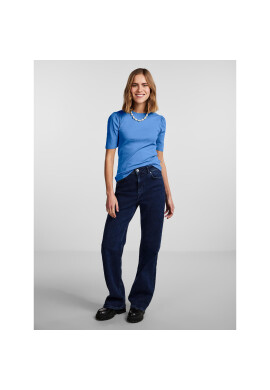 Pieces Тишърт 17133700 Син Slim Fit - Pepit.bg