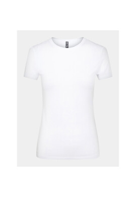 Pieces Тишърт Irene 17082526 Бял Slim Fit - Pepit.bg