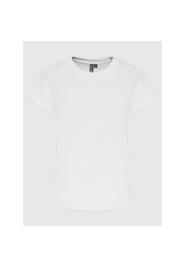 Pieces Тишърт Ria 17086970 Бял Regular Fit - Pepit.bg