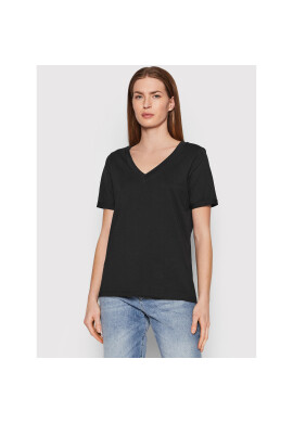 Pieces Тишърт Ria 17120455 Черен Regular Fit - Pepit.bg