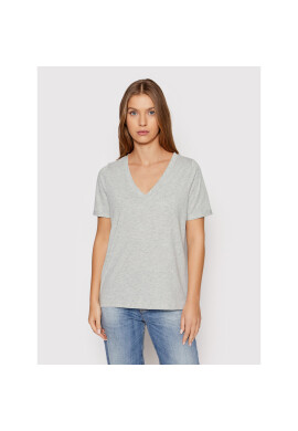 Pieces Тишърт Ria 17120455 Сив Regular Fit - Pepit.bg