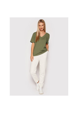 Pieces Тишърт Ria 17120455 Зелен Regular Fit - Pepit.bg
