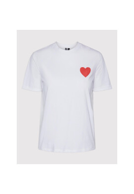 Pieces Тишърт Vanna 17123770 Бял Regular Fit - Pepit.bg