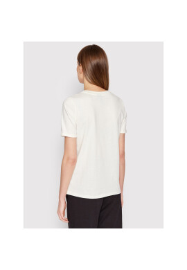 Pieces Тишърт Velune 17124346 Бял Relaxed Fit - Pepit.bg