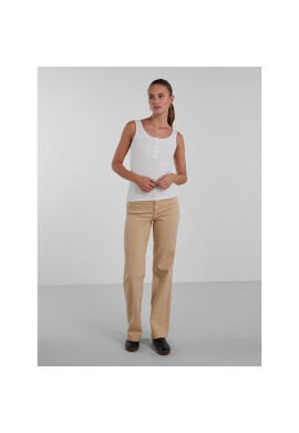 Pieces топ 17101438 Бял Slim Fit - Pepit.bg