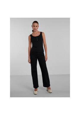 Pieces топ 17101438 Черен Slim Fit - Pepit.bg