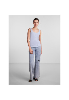 Pieces топ 17101438 Син Slim Fit - Pepit.bg