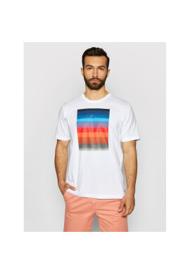 Pierre Cardin Тишърт 52620/000/11272 Бял Regular Fit - Pepit.bg