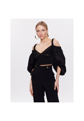 Pinko Блуза 101165 A0TS Черен Regular Fit - Pepit.bg