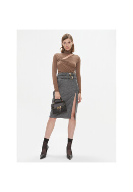 Pinko Блуза Mononoke 102328 A17S Кафяв Regular Fit - Pepit.bg