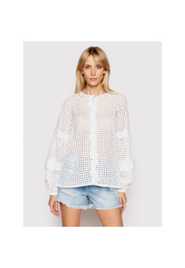 Pinko Блуза Surrender 20211 PSPG 1N132S 8508 Бял Regular Fit - Pepit.bg