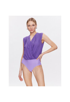 Pinko Боди Ines 100122 A01P Виолетов Regular Fit - Pepit.bg