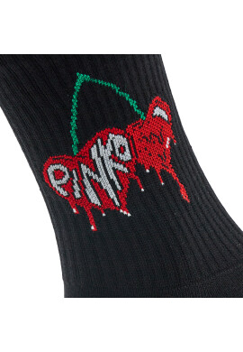 Pinko Чорапи дълги дамски Aimee 101204 A0VD Черен - Pepit.bg