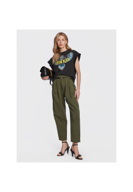 Pinko Дънки 100614 A0I5 Каки Straight Fit - Pepit.bg