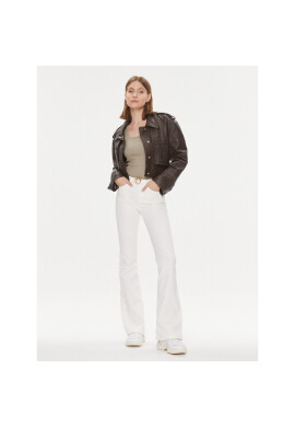 Pinko Дънки Flora 100166 A1JM Бял Regular Fit - Pepit.bg