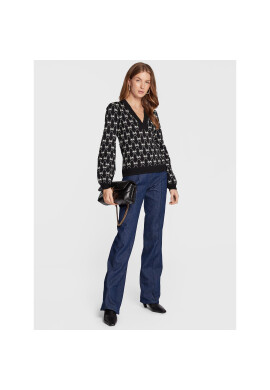 Pinko Дънки Strillo 1J111L A09I Син Flare Fit - Pepit.bg