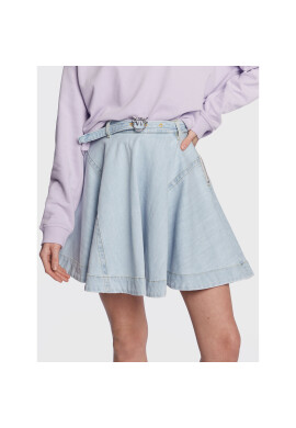 Pinko Дънкова пола 100579 A0MY Син Regular Fit - Pepit.bg