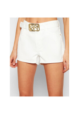 Pinko Дънкови шорти Brooklyn 1 Бял Regular Fit - Pepit.bg