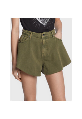 Pinko Дънкови шорти Calma 100395 A0I2 Зелен Regular Fit - Pepit.bg